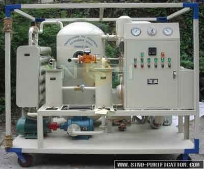 12000L/H Transformer Oil Purifier NSH VFD Series Double Stage Vacuum Oil Treatment System