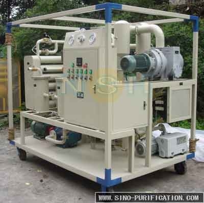 12000L/H Transformer Oil Purifier NSH VFD Series Double Stage Vacuum Oil Treatment System