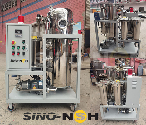 Stainless Steel Vacuum Purifier Double-Stage Vacuum Transformer Oil Purifier