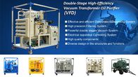 600-18000L/H Vacuum Oil Purifier 75KV BDV Mobile Type With 0.1% Gas Content