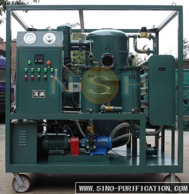 Insulating Oil Vacuum Filtration Plant Evacuation Operation Double-Stage Purification Treatment