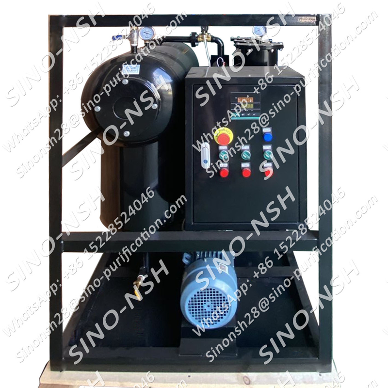 Moisture Removal Vacuum Transformer Oil Purifier Portable 600lph Degassing