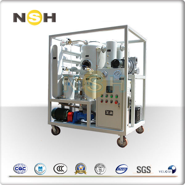 Portable Insulation Oil Purifier Dielectric Strength Enhancement Impurities Removal Vacuum Dry System