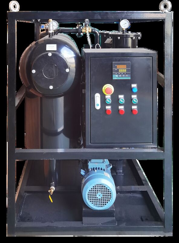 Moisture Removal Vacuum Transformer Oil Purifier Portable 600lph Degassing