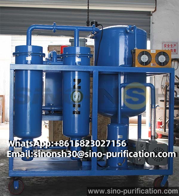 Vacuum Turbine Oil Purifier 1200-18000 Liter/Hour Dehydration, Degassing, Impurities-removal equipment Customized solutions are acceptable